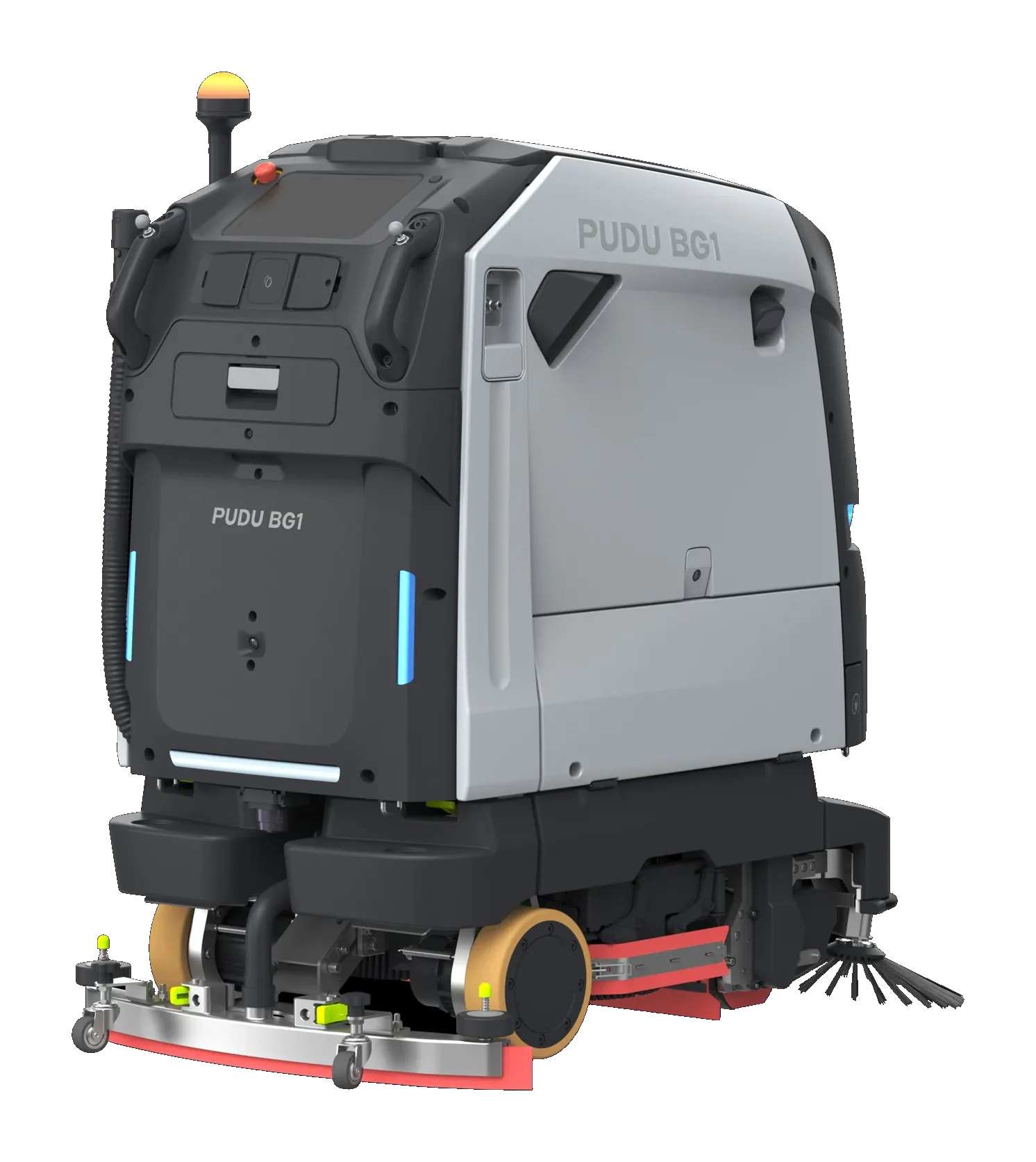 PUDU BG1 large scrubber dryer robot